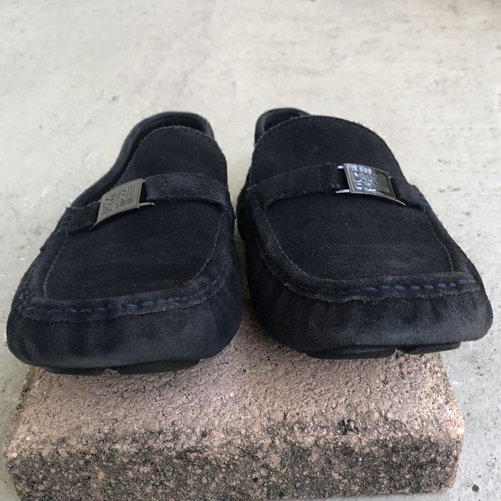 Cavalli Class suede slip ons - Picture 4 of 9